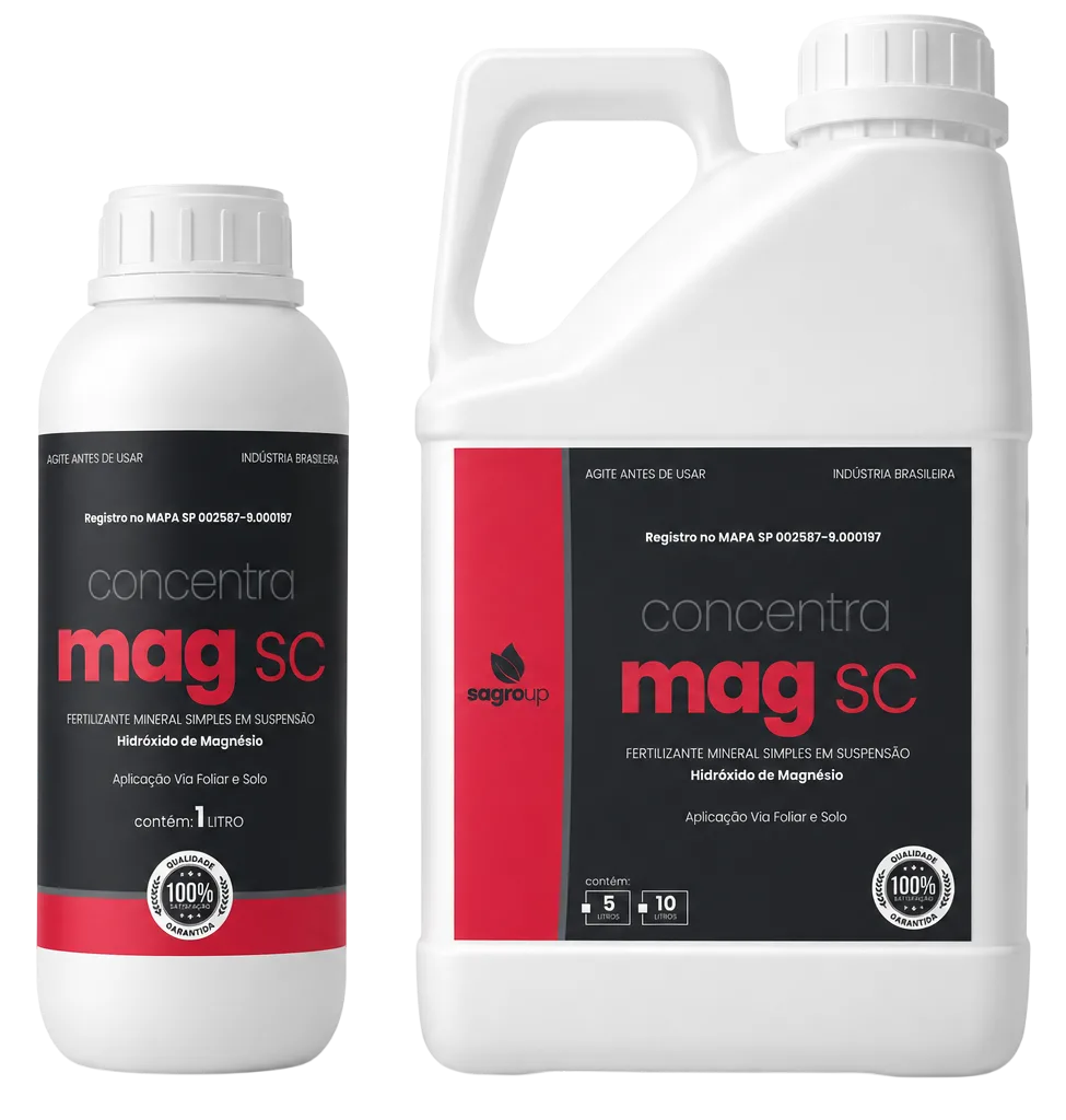 Mag SC, Fertilizante Mineral Simples em Suspensão, embalagem SagroUP