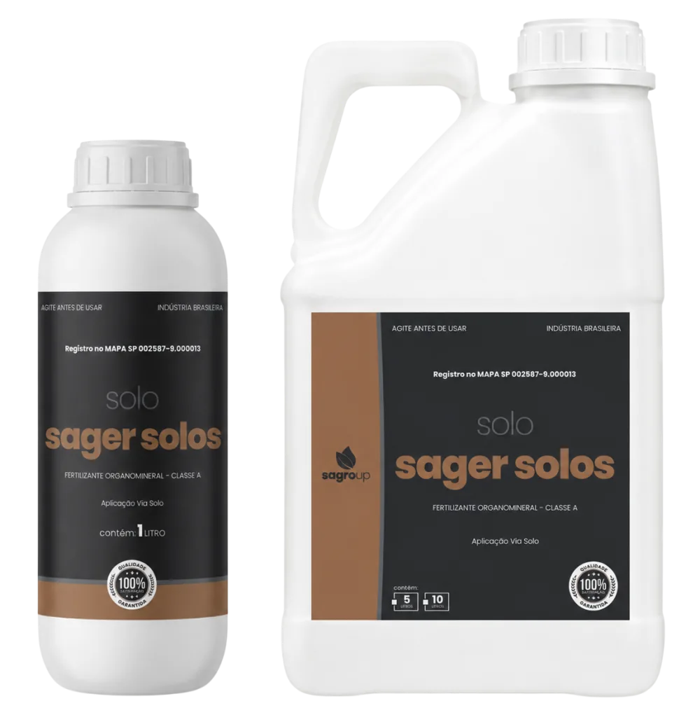 SagerSolos, Fertilizante Organomineral - Classe A, embalagem SagroUP