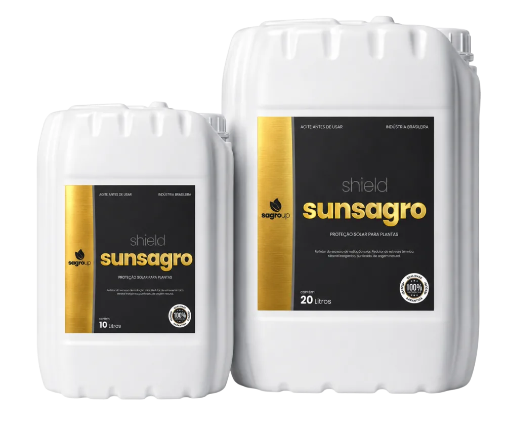 Sunsagro (Líquido), Proteção Solar para Plantas, embalagem SagroUP
