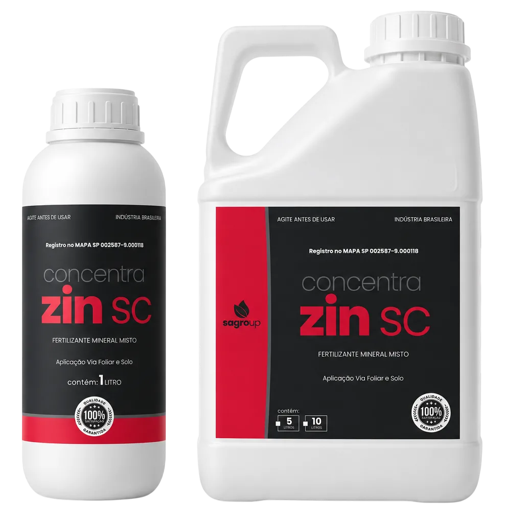 Zin SC, Fertilizante Mineral Misto, embalagem SagroUP
